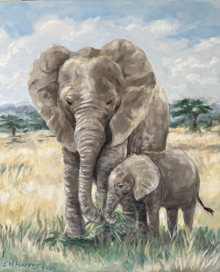 Elephant painting